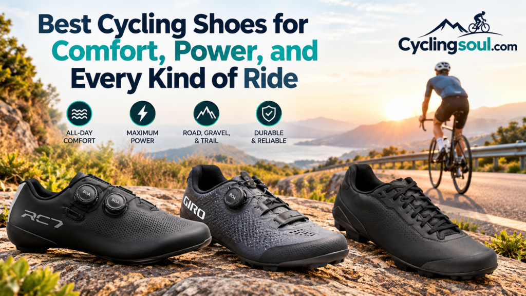 Best Cycling Shoes for Comfort, Power, and Every Kind of Ride