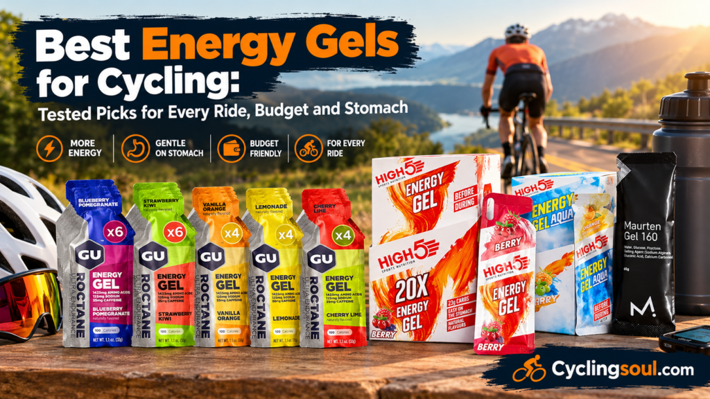 Best Energy Gels for Cycling